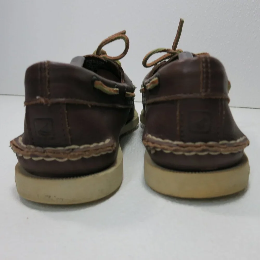 Sperry Top-Sider Nubuck Leather Boat Deck Shoes Men's Footwear Shoe's 9.5 M